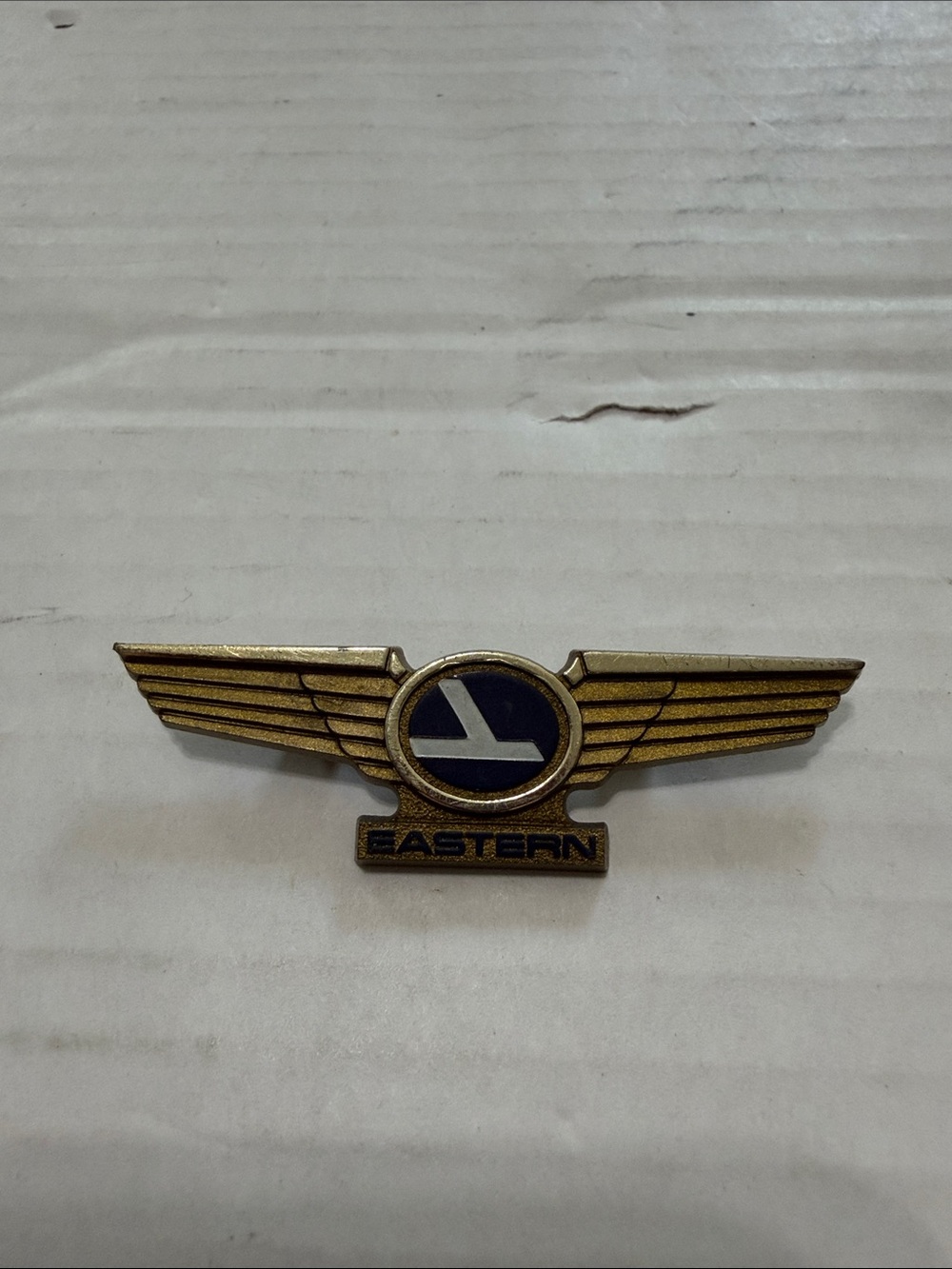 Vintage Eastern Airlines Junior Pilot Plastic Wings Pin